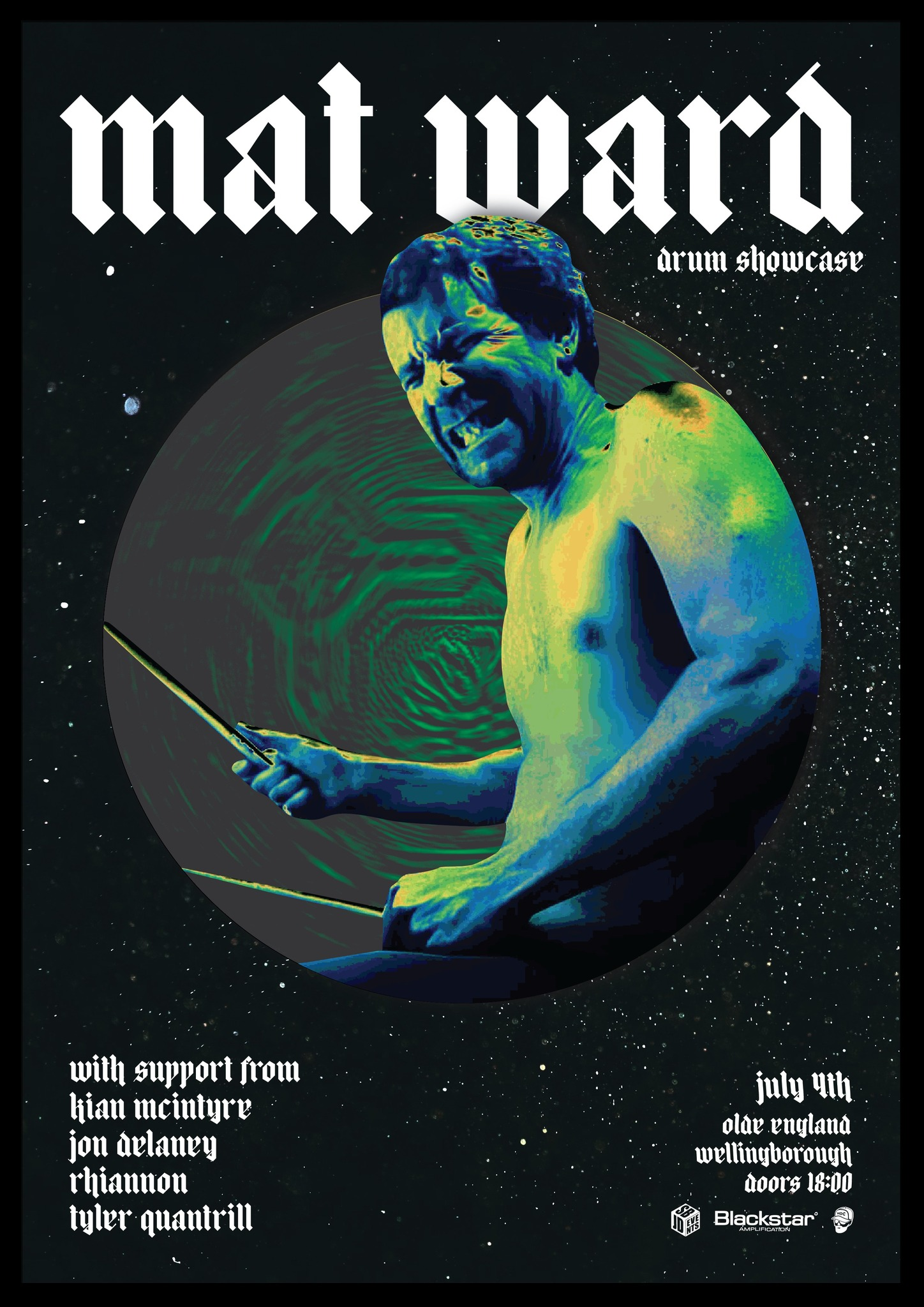 Gradient with shades of orange